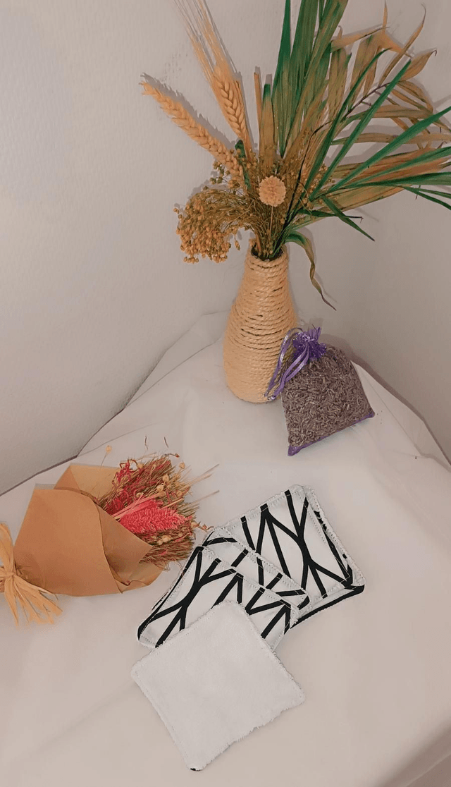 Lingettes Lavables x5 - Zébrées Éco Chic