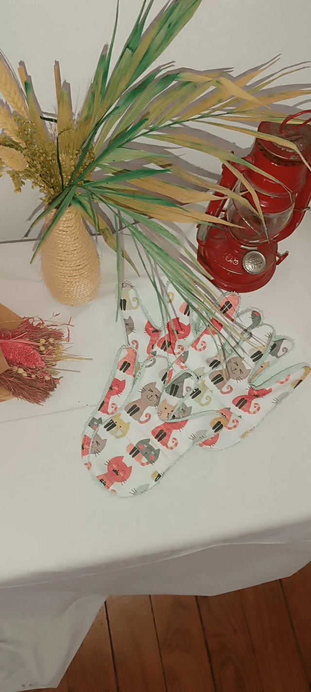 Lapinettes Enfants – Lot de 6 lingettes lavables