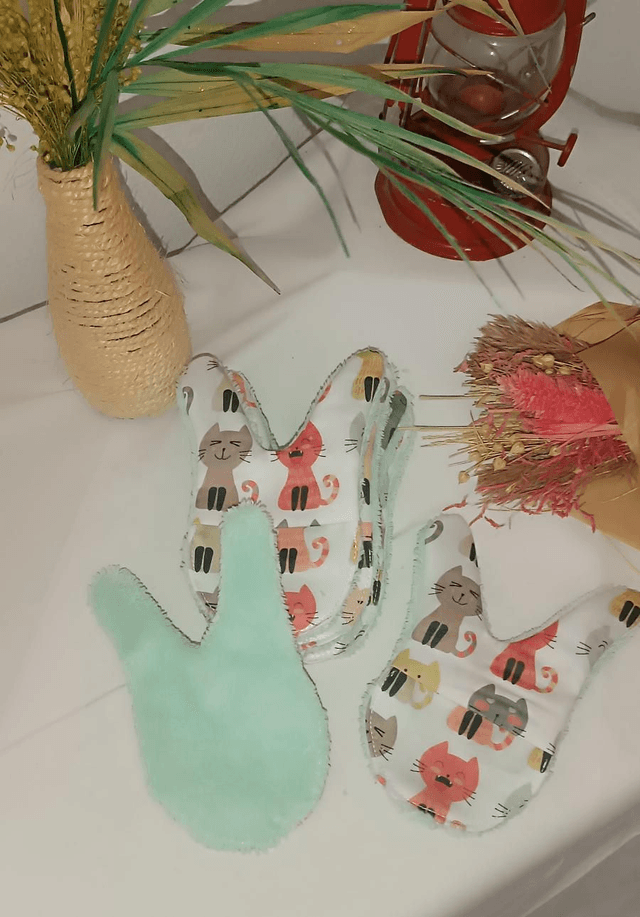 Lapinettes Enfants – Lot de 6 lingettes lavables